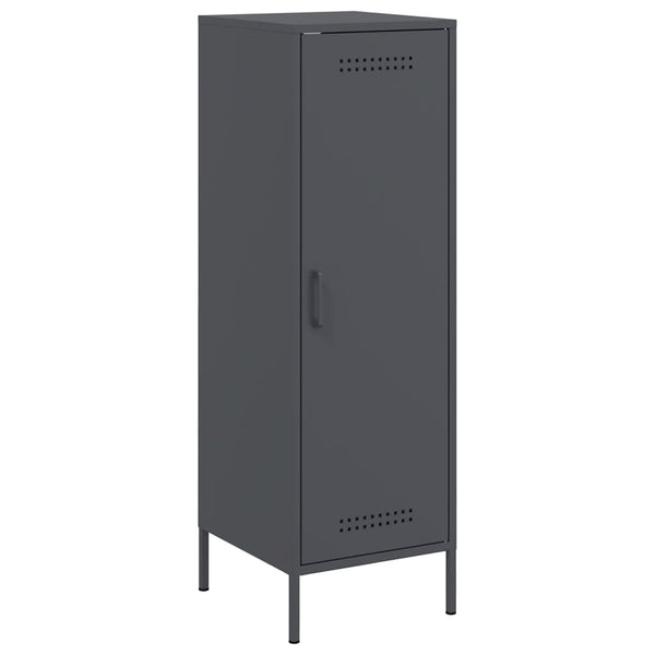 Highboard Anthrazit Stahl 36x39x113cm