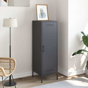Highboard Anthrazit Stahl 36x39x113cm