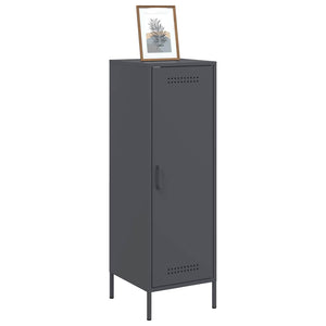 Highboard Anthrazit Stahl 36x39x113cm
