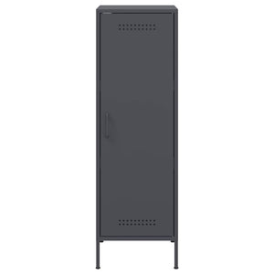 Highboard Anthrazit Stahl 36x39x113cm