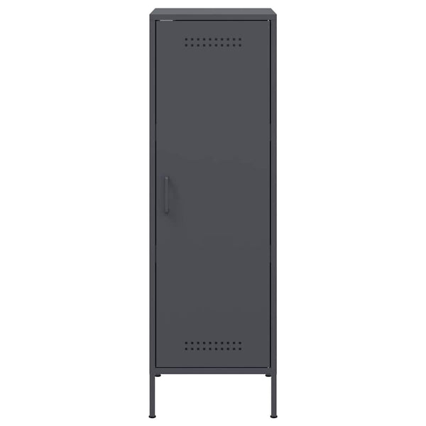 Highboard Anthrazit Stahl 36x39x113cm