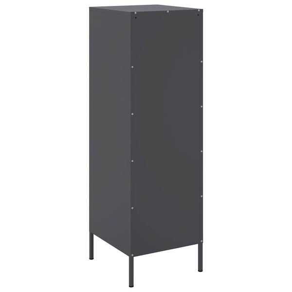 Highboard Anthrazit Stahl 36x39x113cm