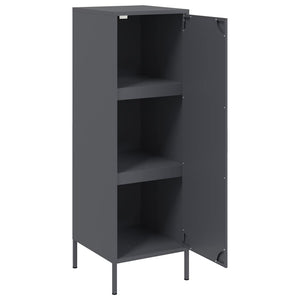 Highboard Anthrazit Stahl 36x39x113cm
