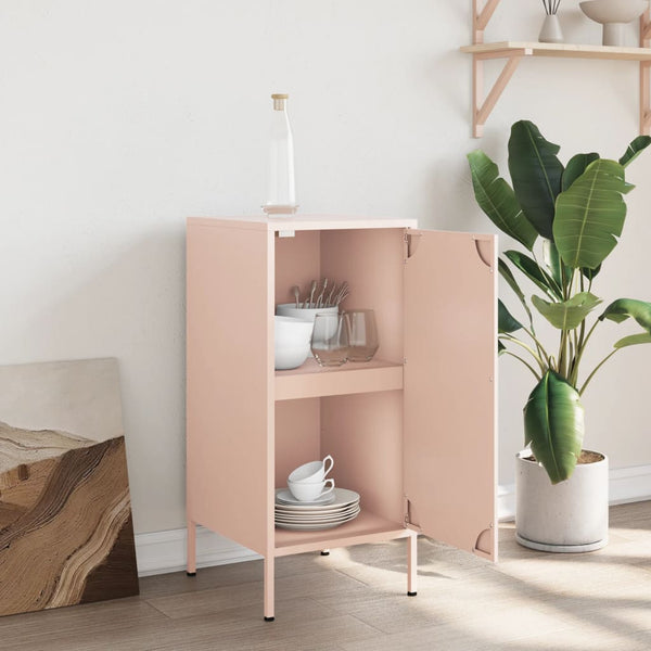 Rosa Sideboard Stahl 36x39x79 cm