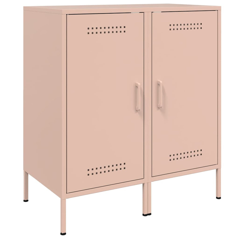 Rosa Sideboards 2er Set Stahl