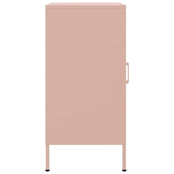 Rosa Sideboards 2er Set Stahl