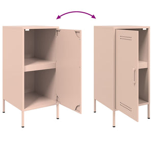 Rosa Sideboards 2er Set Stahl