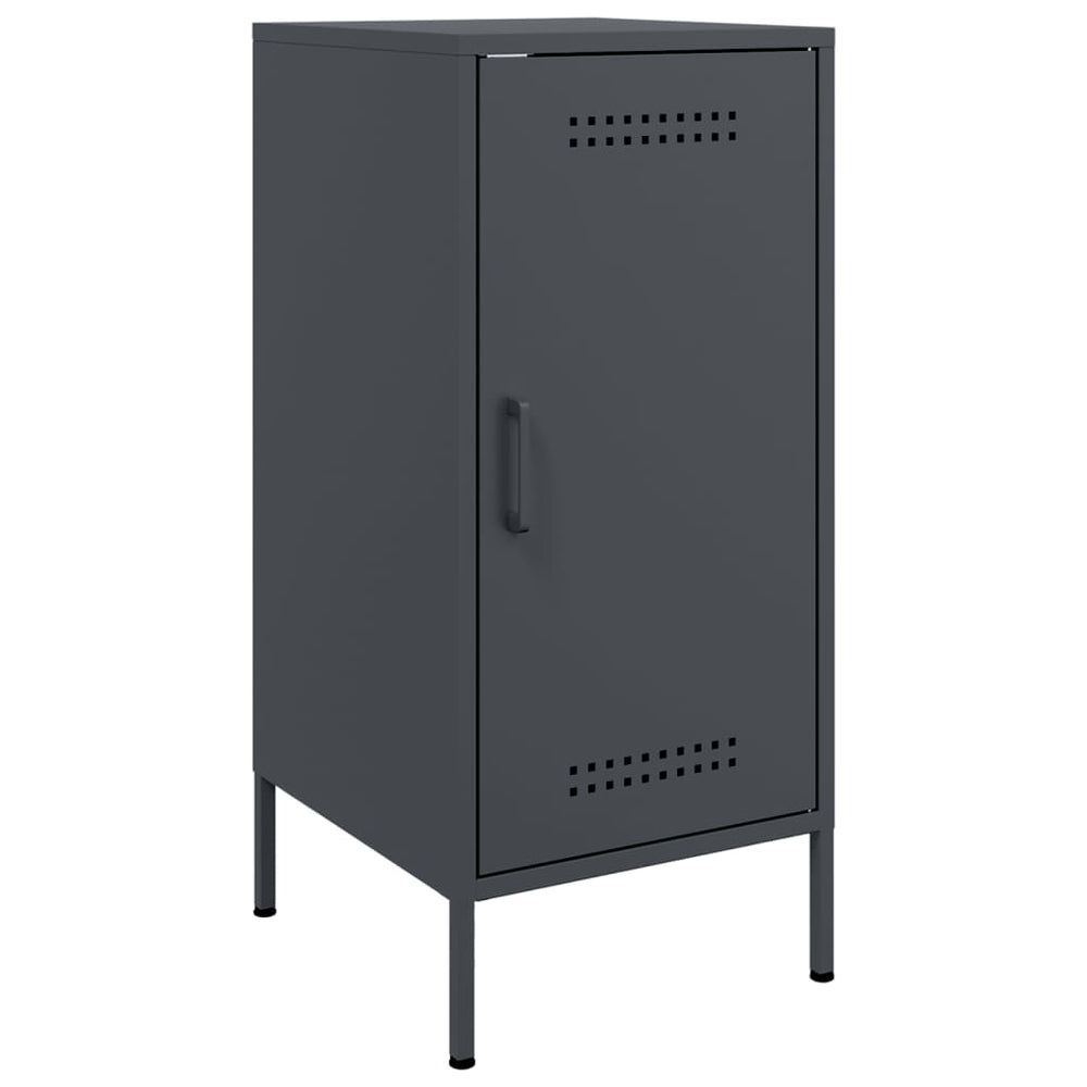 Anthrazit Sideboard 36x39x79 cm Stahl