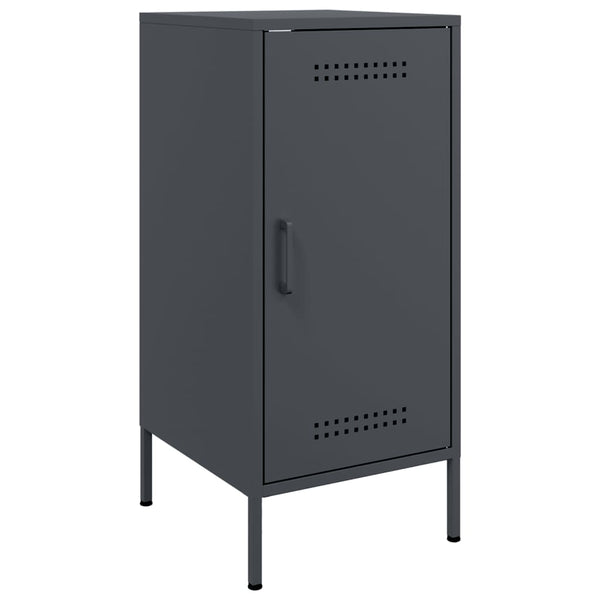 Anthrazit Sideboard 36x39x79 cm Stahl