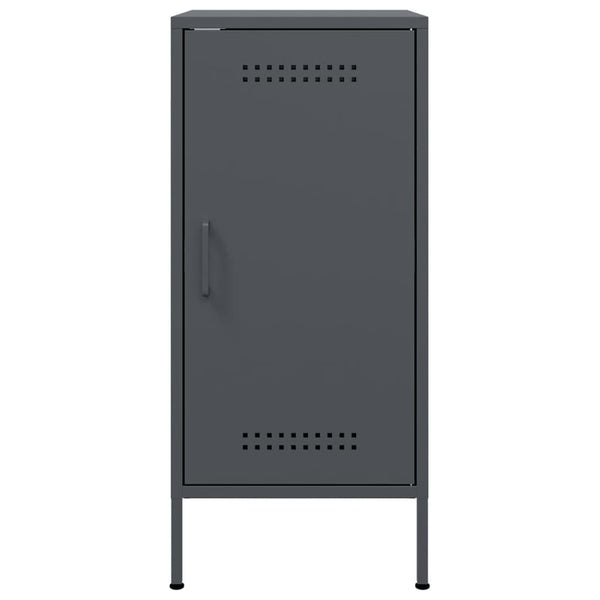 Anthrazit Sideboard 36x39x79 cm Stahl
