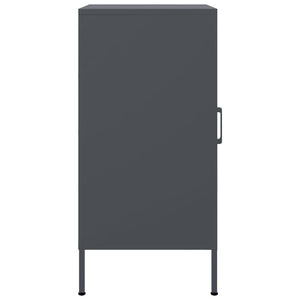 Anthrazit Sideboard 36x39x79 cm Stahl