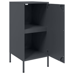 Anthrazit Sideboard 36x39x79 cm Stahl