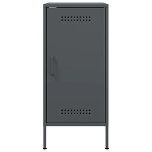 Sideboards 2er Set Anthrazit Stahl 36x39x79 cm