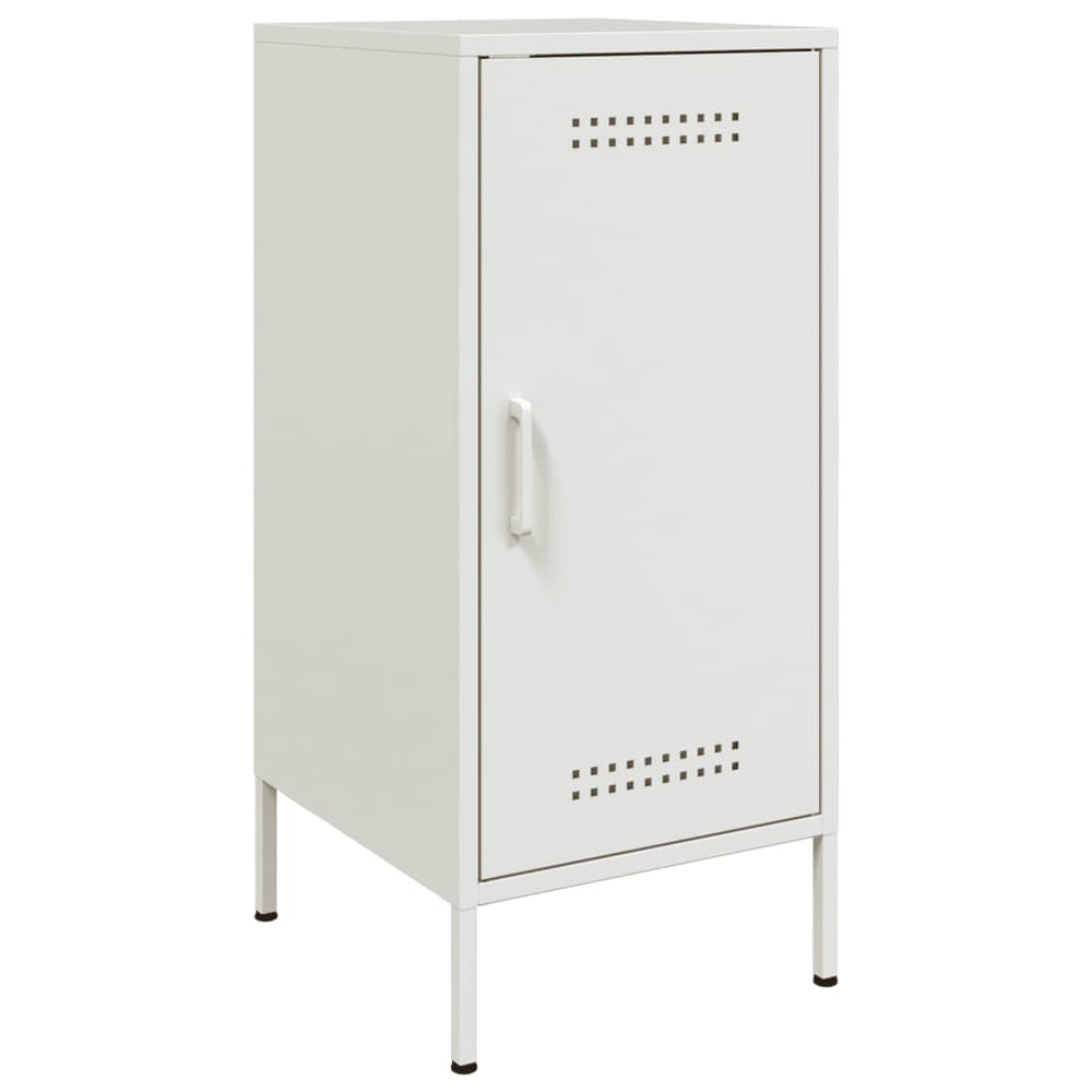 Weißes Sideboard Stahl 36x39x79cm