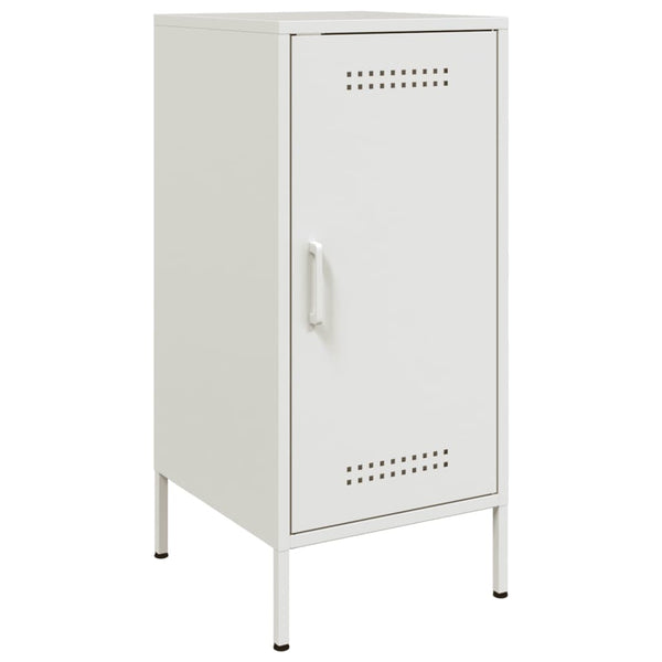 Weißes Sideboard Stahl 36x39x79cm