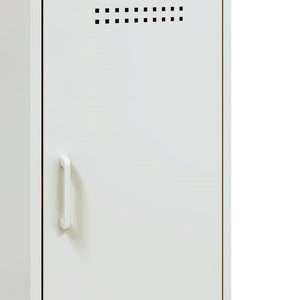 Weißes Sideboard Stahl 36x39x79cm