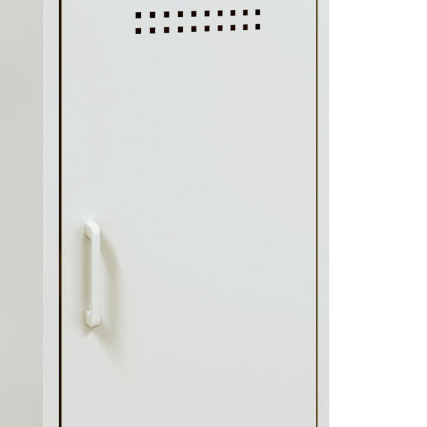 Weißes Sideboard Stahl 36x39x79cm