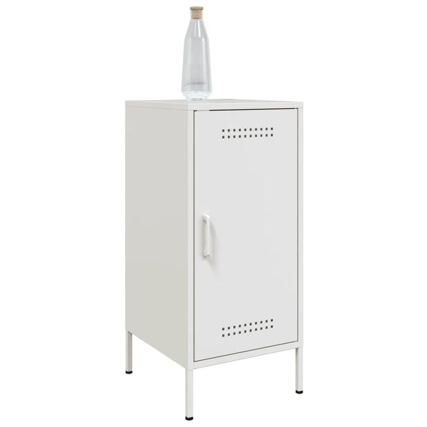 Weißes Sideboard Stahl 36x39x79cm