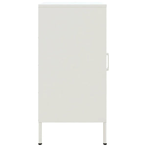Weißes Sideboard Stahl 36x39x79cm