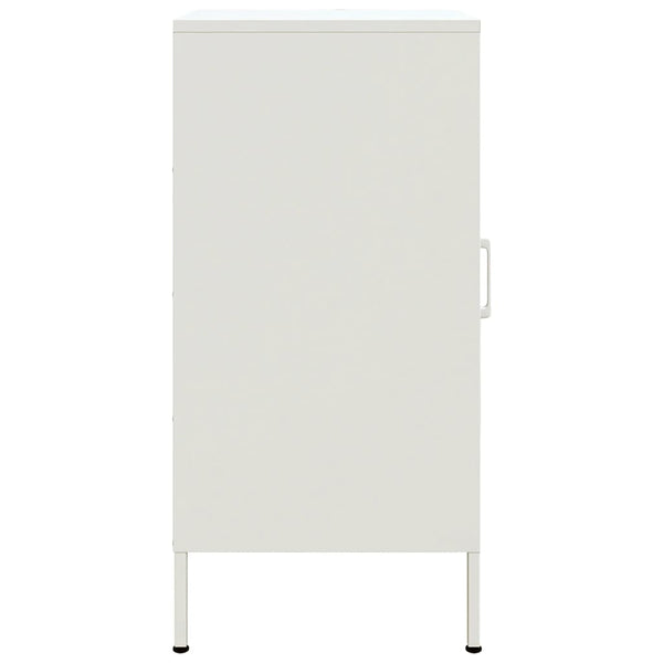 Weißes Sideboard Stahl 36x39x79cm