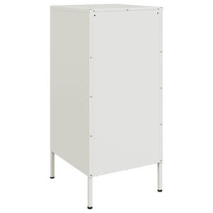 Weißes Sideboard Stahl 36x39x79cm