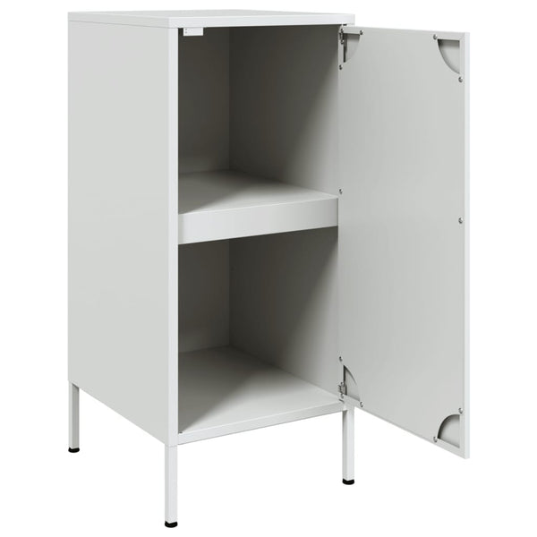 Weißes Sideboard Stahl 36x39x79cm