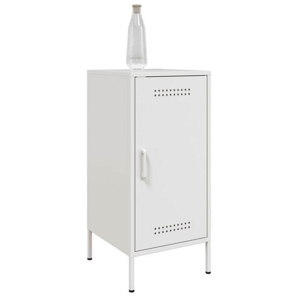 Weiße Stahl Sideboards, 2er Set