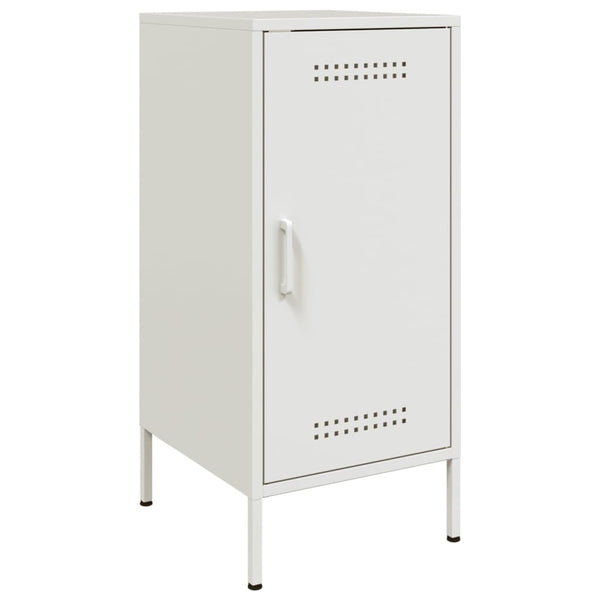 Weiße Stahl Sideboards, 2er Set