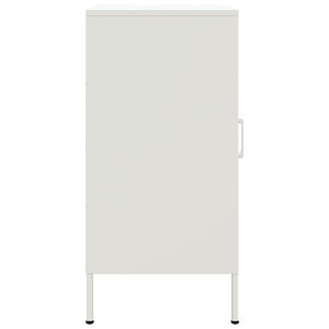 Weiße Stahl Sideboards, 2er Set