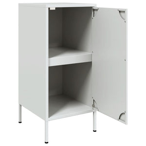 Weiße Stahl Sideboards, 2er Set