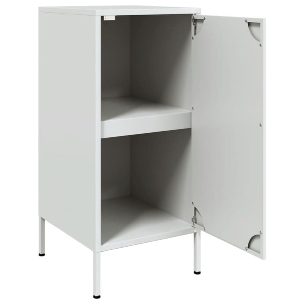 Weiße Stahl Sideboards, 2er Set