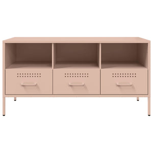 Rosa TV-Schrank Stahl 100,5 cm
