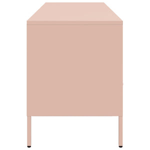 Rosa TV-Schrank Stahl 100,5 cm
