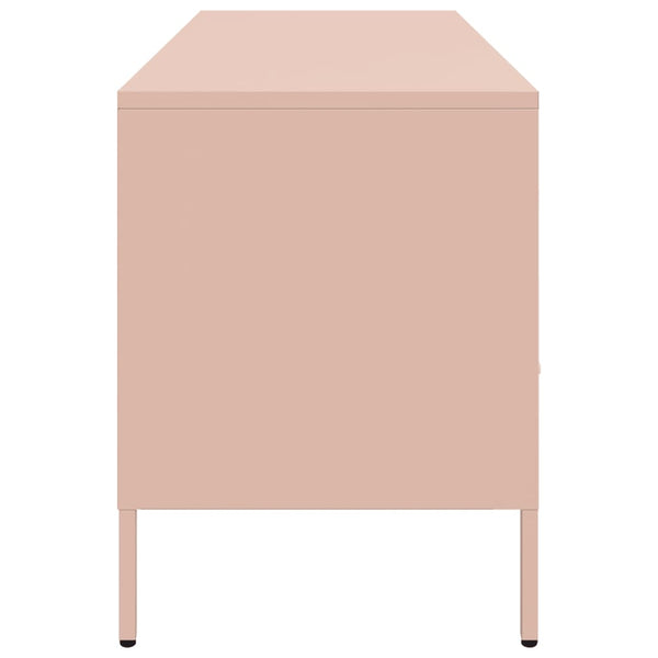 Rosa TV-Schrank Stahl 100,5 cm