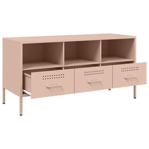 Rosa TV-Schrank Stahl 100,5 cm