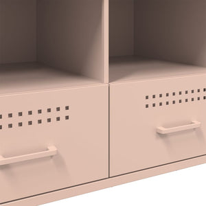 Rosa TV-Schrank Stahl 100,5 cm