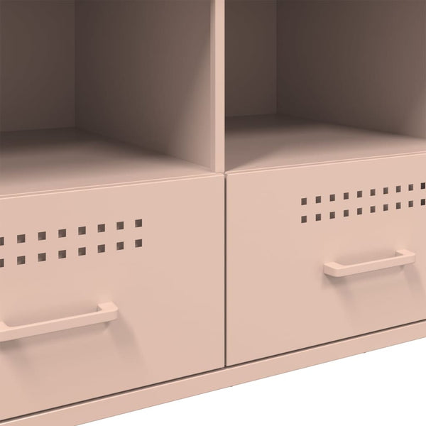 Rosa TV-Schrank Stahl 100,5 cm