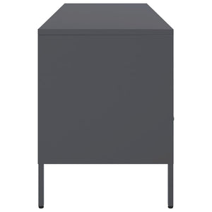 TV-Schrank Anthrazit Stahl 100,5 cm