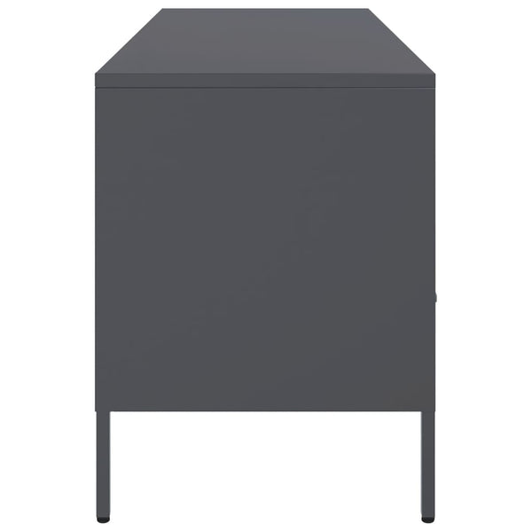 TV-Schrank Anthrazit Stahl 100,5 cm