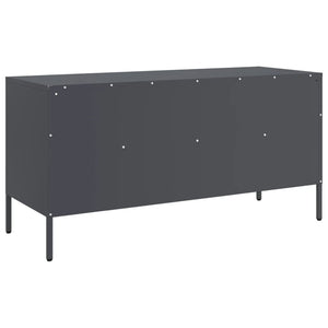 TV-Schrank Anthrazit Stahl 100,5 cm