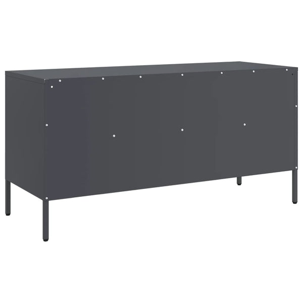 TV-Schrank Anthrazit Stahl 100,5 cm