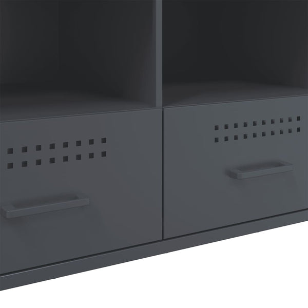 TV-Schrank Anthrazit Stahl 100,5 cm