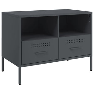 TV-Schrank Anthrazit Stahl 68 cm