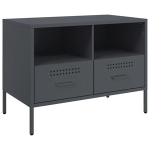 TV-Schränke Anthrazit Stahl 68 cm, 2er-Set