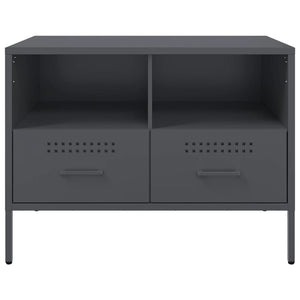 TV-Schränke Anthrazit Stahl 68 cm, 2er-Set