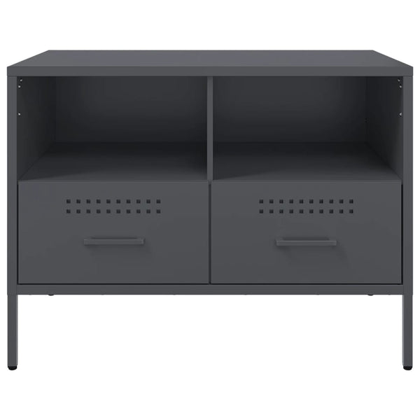 TV-Schränke Anthrazit Stahl 68 cm, 2er-Set