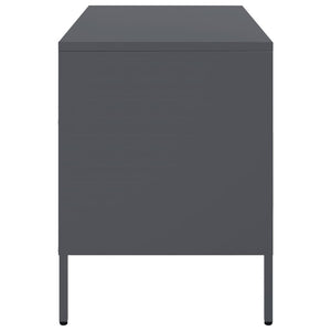TV-Schränke Anthrazit Stahl 68 cm, 2er-Set