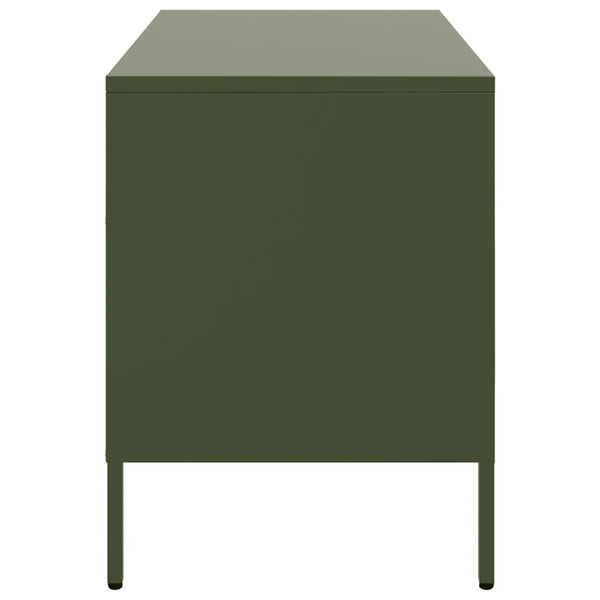 TV-Schränke Olivgrün 2er Set