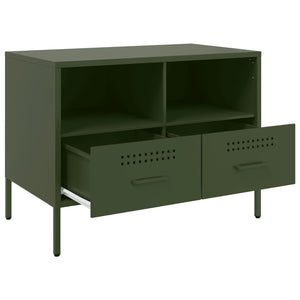 TV-Schränke Olivgrün 2er Set