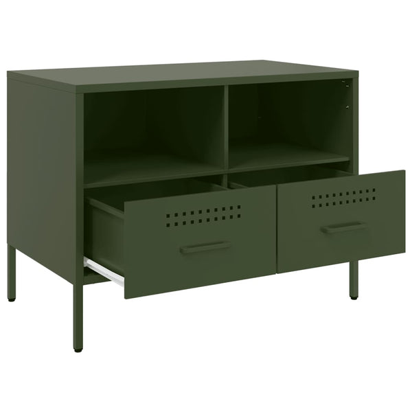 TV-Schränke Olivgrün 2er Set